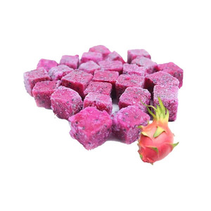 Cubos de Pitahaya Congelados IQF Premium, 100% Puros, Envasados al Vacío, Suministro a Granel para Mercados Alimenticios Internacionales - Product Image 1