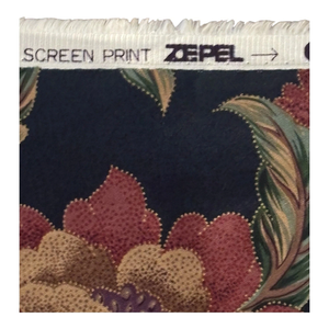 ผ้าตกแต่งลายดอกไม้ Mill Creek จำนวน 2 ผืน สีน้ำเงินกรมท่า ขนาด 55 x 100 นิ้ว สำหรับตกแต่งบ้าน - Product Image 5