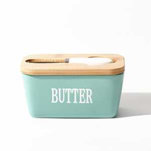 Boîte de rangement rectangulaire au design haut de gamme avec couvercle en bois pour l'organisation du comptoir de cuisine et du garde-manger - Product Image 3