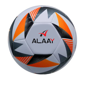 ลูกฟุตบอลเย็บด้วยเครื่องจักร ขนาดมาตรฐาน 2/3 ผลิตจากวัสดุ PU สำหรับฝึกซ้อม  ลูกฟุตบอล PVC - Product Image 1