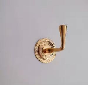 Ganchos de pared metálicos de estilo clásico, perchero para abrigos, sombreros y bolsos, organizador de baño. - Product Image 4