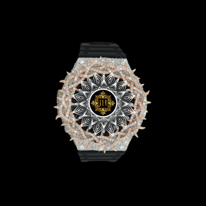 Reloj de pulsera de lujo con bisel plateado para hombre o mujer, reloj G-Shock con diamantes de moissanita VVS premium, al mejor precio de fábrica. - Product Image 1