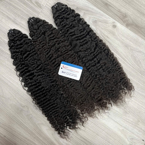 Cheveux humains vietnamiens 100% naturels, tissage bouclé birman, noir naturel - Product Image 2