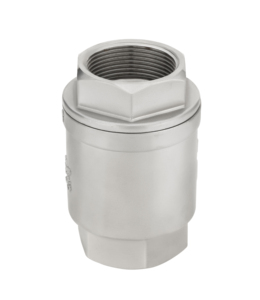 Clapet anti-retour à ressort pour un contrôle fiable des fluides en une seule direction, protection compacte des conduites et prévention efficace des refoulements. - Product Image 2