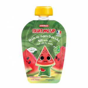 Sac de jus de gelée de pastèque haute quantité Fruit Me Up 90g 100% naturel nutritif 90g poche de bec de jus de gelée - Product Image 1