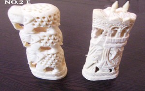 Lowellcraft Handmade Marble Agate Carved Animal Folk Art Sculpture Home Decoration Collectible Souvenir <b>Circular</b> Box Lid - Product Image 5