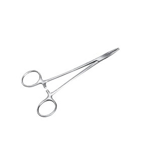 Porte-aiguille en acier inoxydable certifié CE, instrument manuel de classe I pour la chirurgie générale - Product Image 1