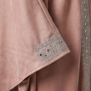 Robe en strass pour femmes, vêtements kaftan, robe musulmane, robe longue en mousseline de soie, abaya islamique, ensemble deux pièces, vêtements élégants et modestes - Product Image 5