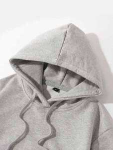 New Custom Logo Blank <b>Plain</b> Gym Heavyweight Hoody Pullover <b>Black</b> Oversized 100% Cotton <b>Hoodies</b> Sweatshirt Men Streetwear for Men - Product Image 4