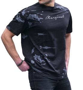 Camisetas Gráficas Personalizadas al por Mayor con Impresión DTG, Estilo Urbano, Corte Ajustado, 100% Algodón, Lavado Ácido, Camisetas Vintage para Hombre - Product Image 6