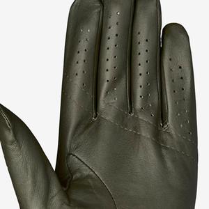 Paire de gants de golf en cuir synthétique blanc et bleu roi, antidérapants, ultra doux, à motif pois, vente en gros - Product Image 4