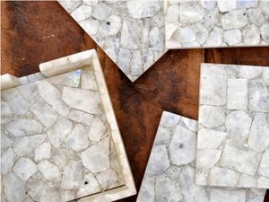 Posavasos Redondos de Mármol Natural Blanco Hechos a Mano de Alta Calidad, Alfombrillas y Protectores Premium de Mármol para Mesa - Product Image 6