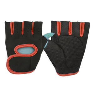 Unisex <b>Half</b> Finger Exercise Gloves Padded Anti <b>Slip</b> Gym Workout Gloves Breathable Weightlifting Fitness Palm Guard - Product Image 4