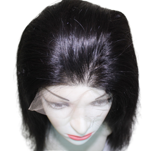 Pelucas de cabello virgen vietnamita para mujeres negras, cabello humano de doble trama, 13x6, HD, con encaje frontal - Product Image 1