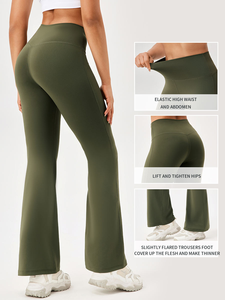 Pantalones Deportivos Rectos de Cintura Media para Mujer, con Logotipo Personalizado, Estilo Urbano, Ecológicos, de Secado Rápido, Nueva Colección - Product Image 4