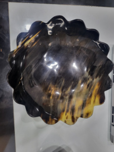 Bols en corne polis fabriqués à la main japonais Inde Style animal sculpté à vendre en vrac grande valeur bols en corne à boire usine directe - Product Image 5