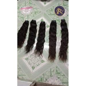 TRP HAIR EXPORT 100% Naturel Haute Qualité Cheveux Indiens Remy Vierge Ondulés/Lisses Crépus Double Trame Faite à la Machine Extension de Cheveux 100% Naturels - Product Image 5