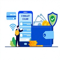 Desarrollo de Aplicaciones Móviles para Monederos Electrónicos Eficientes, Pagos Digitales Seguros, Versión de Internet Compatible con /Linux/MAC, Stock Disponible