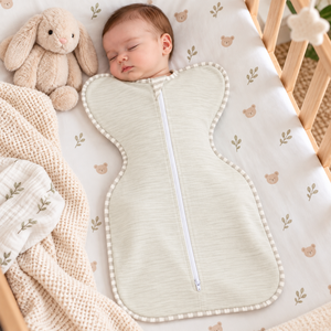 Saco de Dormir de Algodón para Bebé |   Saco de Dormir para Recién Nacido de 1.0 TOG |   Envoltura para Bebé Suave y Transpirable de 8-13 lbs, Ligera, con Cierre Frontal, Ropa de Dormir - Product Image 3