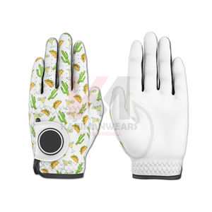 Gants de golf prêts à l'exportation avec tissu anti-humidité, paume en cuir souple et adhérence supérieure pour hommes et femmes - Product Image 4