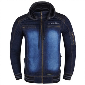 Wholesale Printed Sportswear Motorcycle Rider <b>Jacket</b> Men Biker Trend Stone Washed % Polyester CE Certified Armor Inserts - Product Image 1