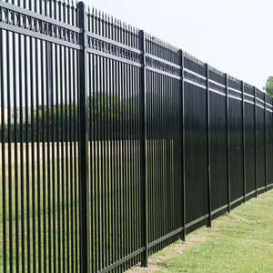 Puertas Tubulares de Diseño de Primera Calidad para Uso Residencial, Fabricadas en Hierro/Acero Galvanizado con Recubrimiento en Polvo, Fáciles de Montar - Product Image 1