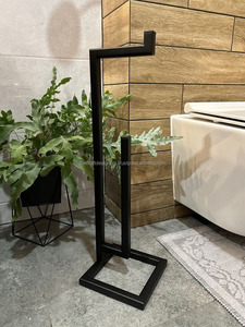 ที่วางโถสุขภัณฑ์แบบตั้งพื้นเคลือบด้านเพื่อความสวยงามของห้องน้ำและพื้นผิวที่ทนต่อการขีดข่วน - Product Image 3