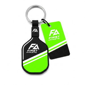 Personalized Pickleball Keychain Premium Paddle Design Compact Key <b>Ring</b> for Car Keys Gym Bags Backpacks Sports Lovers Gift - Product Image 1