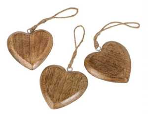 Wooden Star Handmade Hanging Ornament Eco-Friendly <b>Christmas</b> & Festival Decoration for Home Window - Product Image 3