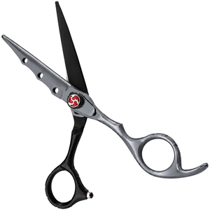 Ciseaux de coiffure professionnels pour droitiers, faible MOQ, 6 pouces, en acier inoxydable, logo personnalisé, pour barbier et salon, fournisseur OEM - Product Image 6