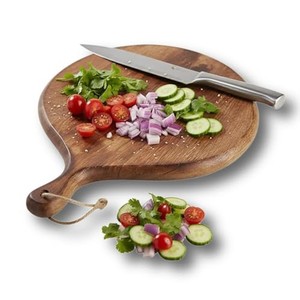 Planche à découper ronde artistique en bois de Sheesham en gros - Aqdus Saleem - Product Image 3