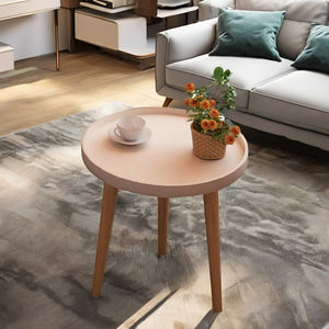 Mesa de Centro de Madera Pequeña, Estilo Nórdico Moderno, Duradera y Ecológica, para Sala de Estar, Comedor, Sofá y Apartamento - Product Image 5