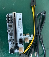 Carte d'extension Magelei 11 LED 10 condensateurs PCI-e Riser 16x V012 Pro Ver 012 Max PCI Express GPU Pcie Riser Card 012