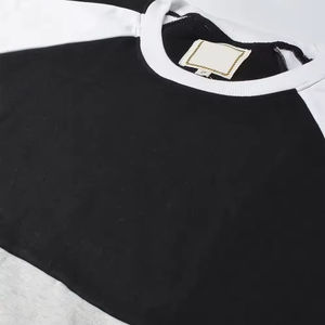 Sudadera de moda para hombre en blanco y negro con contraste de color, jersey de alta calidad con manga raglán y cremallera, sudadera con capucha estilo streetwear al por mayor. - Product Image 5