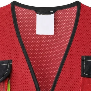 Chaleco de trabajo de alta visibilidad de calidad premium para adultos, diseño reflectante ligero, chaleco de trabajo de alta visibilidad para hombre para uso en fábrica - Product Image 6