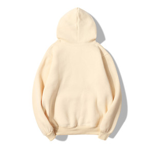Custom Men's Heavy Cotton Oversized Hoodie Unisex Comfortable Knitted <b>Sweatshirt</b> with Logo Thick and Stylish Clothing - Product Image 1