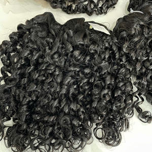 Cabello Virgen Vietnamita de Calidad Superior, Rizado Rápido, Color Natural, Tejido a Máquina con Doble Trama, 100g - Product Image 2