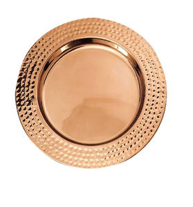 Assiettes de présentation rondes en bois gravées, écologiques, classiques, pour la décoration de table à manger et la décoration intérieure - Product Image 2