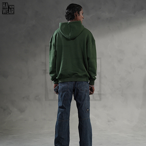 Sweat à capuche respirant doublé polaire de haute qualité pour homme avec poches, en polyester/coton, pour l'hiver, vente en gros, marque privée OEM - Product Image 5