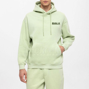 Ensemble de survêtement d'hiver pour homme de haute qualité, à capuche, uni, 100% coton, écologique, vêtements décontractés pour un style détendu et les activités - Product Image 2