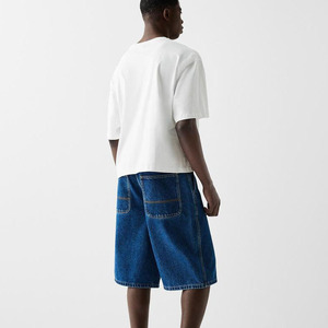 High Quality 100% Cotton Heavyweight Boxy Fit Men Streetwear <b>Tshirt</b> Custom logo Box Fit t Shirt - Product Image 4