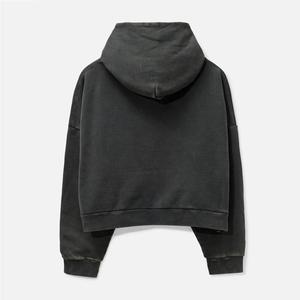 เสื้อฮู้ดสไตล์วินเทจลำลอง ผ้าฝ้าย 100% เป็นมิตรกับสิ่งแวดล้อม ระบายอากาศได้ดี เสื้อพูลโอเวอร์สำหรับฤดูใบไม้ร่วง พร้อมลายพิมพ์ดิจิทัลและกระเป๋า - Product Image 6