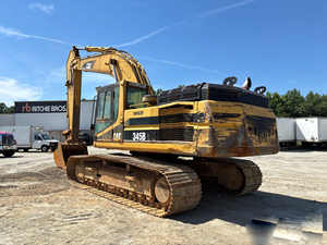 Excavadora de cadenas diésel serie II 345B de 2004 para desarrollo de sitios de excavación y trabajos pesados - Product Image 4