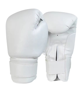 Gants de boxe en cuir PU 8oz avec logo personnalisé, ensemble à lacets, motif imprimé, gants d'entraînement avec tailles 16oz pour les sports de plein air - Product Image 6