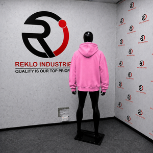 Sudadera con Capucha Oversize Personalizada con Estampado Gráfico de Montaña Rosa, Unisex, Estilo Urbano Casual de Invierno, Venta al por Mayor - Product Image 4