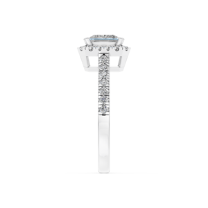 Anillo de Plata 925 con Diamante de Laboratorio para Mujer, Certificado IGI, RJC, ODM, OEM, Fabricante de Joyería Fina Ética, Venta al Por Mayor E200909 - Product Image 3