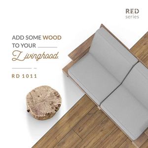 Baldosa de porcelana mate de formato lineal de 20x120 cm diseñada para proporcionar un efecto de tabla natural y un equilibrio de superficie duradero. - Product Image 5