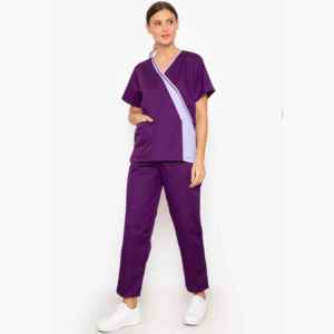 Uniformes Médicos Ecológicos de Tela Reciclada, Ropa de Seguridad con Protección Antimicrobiana para Hospital, Uniforme para Mujer - Product Image 1