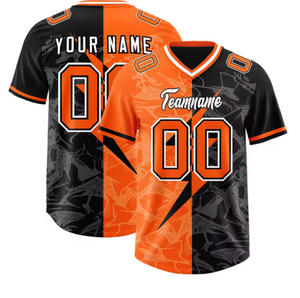 Maillot de football personnalisé pour hommes – Nom et numéro personnalisés, design éclair, col en V, maillot d'équipe - Product Image 1