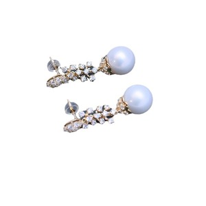 Pendientes de Perlas Akoya Aurora de Agua Dulce, Estilo Lujoso y Discreto, Base Simple, Plata S925, Efecto Espejo, Pequeños y Ligeros - Product Image 4